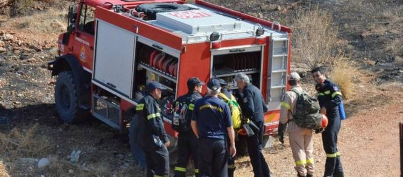 Σε εξέλιξη πυρκαγιά στο Παρανέστι Δράμας